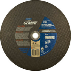 12″ × 1/8″ × 1″ Ductile High Speed Cut-Off Wheel Type 01 Straight 24 Grit Silicon Carbide - Americas Industrial Supply