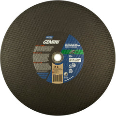 14″ × 1/8″ × 1″ Concrete High Speed Cut-Off Wheel Type 01 Straight Silicon Carbide - Americas Industrial Supply
