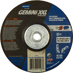 6″ × 5/32″ × 5/8″ Gemini Non-Woven Depressed Center Wheel Type 27 - Americas Industrial Supply