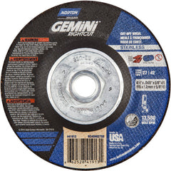 ‎4-1/2″ × 0.045″ × 5/8″-11 Gemini Non-Woven Depressed Center Wheel Type 27 24 Grit - Americas Industrial Supply