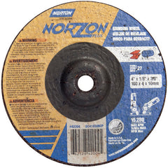 4″ × 1/8″ × 3/8″ NorZon Plus Non-Woven Depressed Center Wheel Type 27 - Americas Industrial Supply