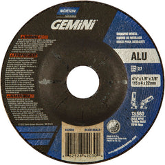 ‎4-1/2″ × 1/8″ × 7/8″ Gemini Non-Woven Depressed Center Wheel Type 27 46 Grit - Americas Industrial Supply