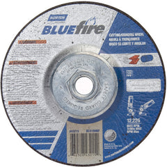 ‎5 × 1/8 × 5/8 - 11″ BlueFire Grinding Wheel ZA 30 U Type 27 - Americas Industrial Supply