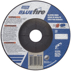 5 × 1/4 × 7/8″ BlueFire Grinding Wheel ZA 24 S Type 27 - Americas Industrial Supply