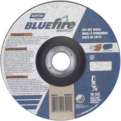 6 × 1/16 × 7/8″ BlueFire RightCut Cutting Wheel A 36 Q Type 27/42 - Americas Industrial Supply