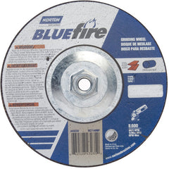 ‎7 × 1/4 × 5/8 - 11″ BlueFire Grinding Wheel ZA 24 S Type 27 - Americas Industrial Supply