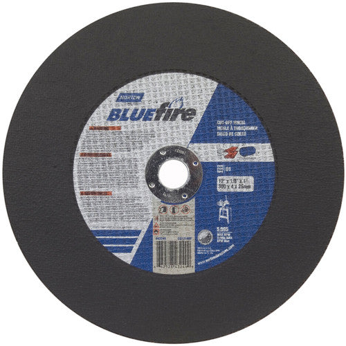 12″ × 1/8″ × 1″ BlueFire Stationary Saw Cut-Off Wheel Type 01 Straight - Americas Industrial Supply