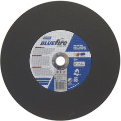 14″ × 7/64″ × 1″ BlueFire Chopsaw Cut-Off Wheel Type 01 Straight Zirconia Alumina/Aluminum Oxide - Americas Industrial Supply
