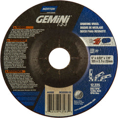 5″ × 20.0″ × 22.23 ″ Gemini Non-Woven Depressed Center Wheel Type 27 46 Grit - Americas Industrial Supply