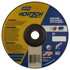 7″ × 1/4″ × 7/8″ NorZon Plus Non-Woven Depressed Center Wheel Type 27 - Americas Industrial Supply
