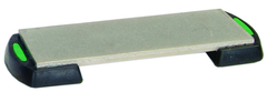 6 x 2 x 1/4" - 600 Grit - Green Stackable Diamond Benchstone - Americas Industrial Supply