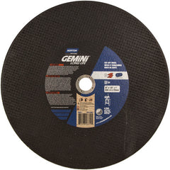 14″ × 1/8″ × 1″ Gemini Stationary Saw Cut-Off Wheel Aluminum Oxide - Americas Industrial Supply