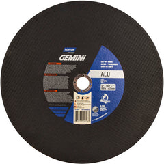 14″ × 7/64″ × 1″ Gemini Chopsaw Type 01 Straight Cut-Off Wheel Aluminum Oxide - Americas Industrial Supply