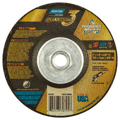 ‎5″ × 1/4″ × 5/8″-11 - T27 - Quantum 3 Depressed Center Wheel - Americas Industrial Supply