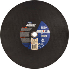 16 × 3/32 × 1″ Gemini Long Life Chop Saw Cut-Off Wheel A 36 P A01 Type 01/41 - Americas Industrial Supply
