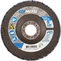 5″ × 1/4″ × 7/8″ Metal Flap Disc Type 29 Conical 40 Grit Zirconia Alumina - Americas Industrial Supply