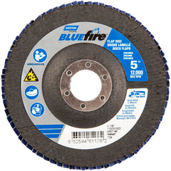 5 × 7/8″ BlueFire Fiberglass Conical Flap Disc Type 29 P40 Grit R884P Zirconia Alumina - Americas Industrial Supply