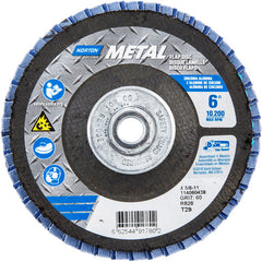 6″ × 1/4″ × 5/8″ Metal Flap Disc Type 29 Conical 60 Grit Zirconia Alumina - Americas Industrial Supply