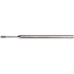 0.09″ × 0.157″ × 0.5″ Electroplated CBN Mounted Point 200 Grit - Americas Industrial Supply