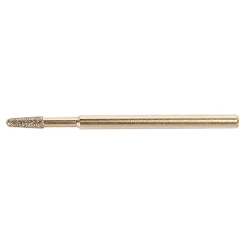 0.078″-0.110″ 5/16″ - Electroplated CBN Mandrel-100 Grit - Round End Taper - Americas Industrial Supply
