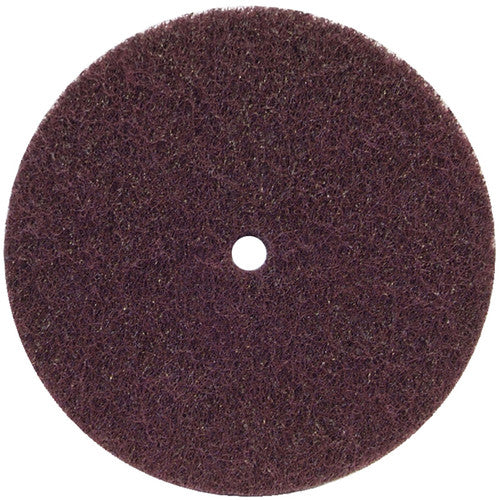 6 × 1/2″ Bear-Tex High Strength Non-Woven Arbor Hole Disc Aluminum Oxide Medium Grit - Americas Industrial Supply