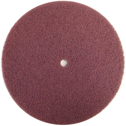 8 × 1/2″ Bear-Tex High Strength Non-Woven Arbor Hole Disc Aluminum Oxide Medium Grit - Americas Industrial Supply