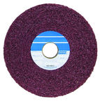 8 x 2 x 3" - Medium Grit - 5AM - Aluminum Oxide - Bear-Tex Convolute Non-Woven Wheel - Americas Industrial Supply