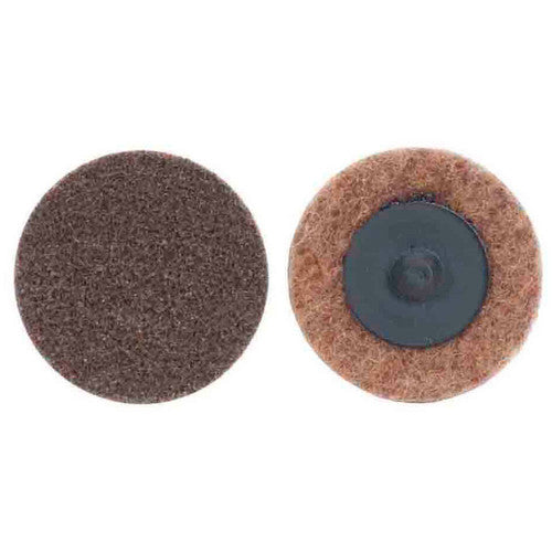 4″ STE VS Non Woven Quick Change Disc Type TR/III 80 Grit Coarse Aluminum Oxide - Americas Industrial Supply