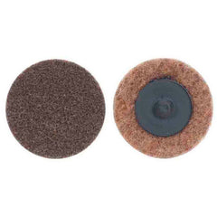 4″ STE VS Non Woven Quick Change Disc Type TR/III 80 Grit Coarse Aluminum Oxide - Americas Industrial Supply