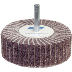 2″ × 1″ × 1/4″ Interleaf Non-Woven Flap Wheel 80 Grit Aluminum Oxide - Americas Industrial Supply