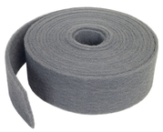 4'' x 30 ft. - Gray - Silicon Carbide Ultra Fine Grit - Bear-Tex Clean & Blend Roll - Americas Industrial Supply