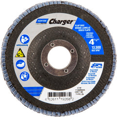 ‎4-1/2″ × 1/4″ × 7/8″ Charger R822 Flap Disc Type 29 Conical 60 Grit - Americas Industrial Supply