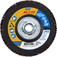 ‎5″ × 5/8″-11 60 Grit Type 27 Blaze Flap Disc - Americas Industrial Supply