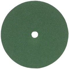7″ × 1/4″ × 7/8″ GreenLyte Plus SG F986 Fiber Disc 50 Grit Ceramic Alumina - Americas Industrial Supply