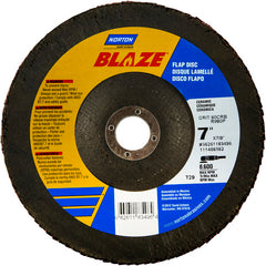 7″ × 1/4″ × 7/8″ SG Blaze R980P Flap Disc Type 29 Conical 80 Grit - Americas Industrial Supply