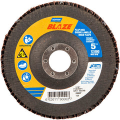 5 × 7/8″ Blaze Fiberglass Conical Flap Disc Type 29 40 Grit R980P Premium Ceramic Alumina - Americas Industrial Supply