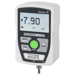 Mark-10 - Digital Tension & Compression Force Gages Capacity (lbf): 50.00 Capacity (N): 250.00 - Americas Industrial Supply