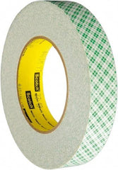 3M - 2" x 36 Yd Rubber Adhesive Double Sided Tape - 9 mil Thick, Paper Liner, Series 401M - Americas Industrial Supply