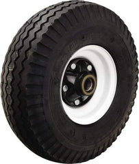 Hamilton - 18 Inch Diameter x 5-3/4 Inch Wide, Rubber Caster Wheel - 1,655 Lb. Capacity, 4-1/2 Inch Hub Length, 1-1/4 Inch Axle Diameter, Tapered Roller Bearing - Americas Industrial Supply