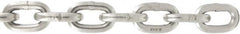 Value Collection - 1/2" Welded High Test Chain - 9,200 Lb Capacity, Grade 43, Self-Colored Finish - Americas Industrial Supply