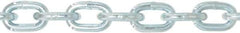 Value Collection - 3/8" Welded Proof Coil Chain - 2,650 Lb Capacity, Grade 30, 63' Long, Zinc Plated Finish - Americas Industrial Supply