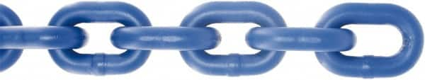 Value Collection - #2/0 Welded Straight Link Coil Chain - 520 Lb Capacity, Plastic Powder Coated Finish - Americas Industrial Supply