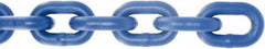 Value Collection - #5/0 Welded Straight Link Coil Chain - 880 Lb Capacity, Plastic Powder Coated Finish - Americas Industrial Supply