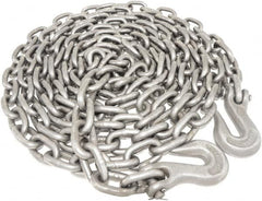 Value Collection - 5/16" Welded Tie Down Chain - 3,900 Lb Capacity, Grade 40, Self-Colored Finish - Americas Industrial Supply