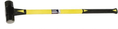 Ability One - 8 Lb Head, 32" Long Sledge Hammer - Steel Head, Fiberglass Handle with Grip - Americas Industrial Supply