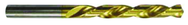 6.3mm Dia - HSS LH GP Jobber Drill-118° Point-TiN - Americas Industrial Supply