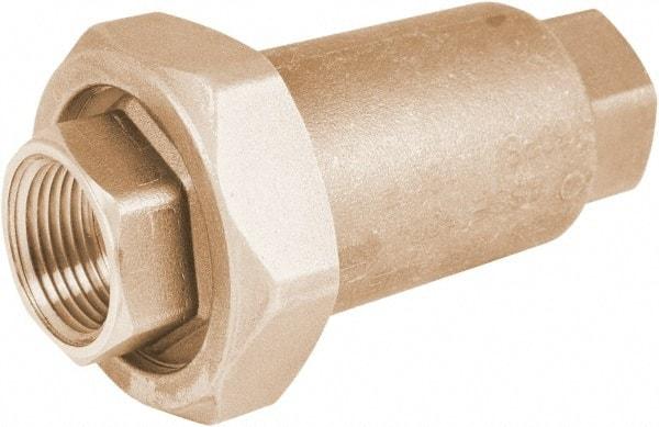 Legend Valve - 1 Thread, 150 psi WOG Rating, Brass Dual Check Backflow Preventer Valve - Lead-Free, Certified to A.S.S.E. 1024, Use with Residential/Commercial Water Systems - Americas Industrial Supply