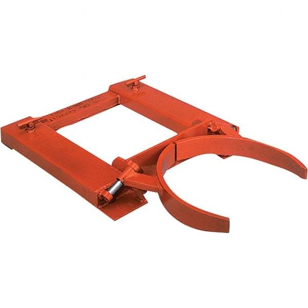 Wesco Industrial Products - 1,500 Lb Load Capacity, 30 & 55 Gal Drum Grab - 28" Wide x 5-1/2" High, Steel Wheels - Americas Industrial Supply