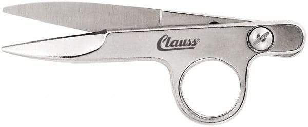 Clauss - 1" Length of Cut, Straight Pattern Thread Snip - 4-1/2" OAL - Americas Industrial Supply