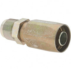 Parker - 2 Piece, 1-1/16-14, Reusable Hose Fitting - 5/8" Hose ID x 3/4" Hose OD - Americas Industrial Supply